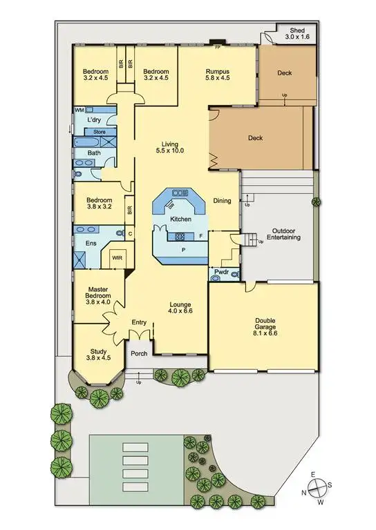 Floorplan of Homely house listing, 5 Maison Terrace, South Morang VIC 3752