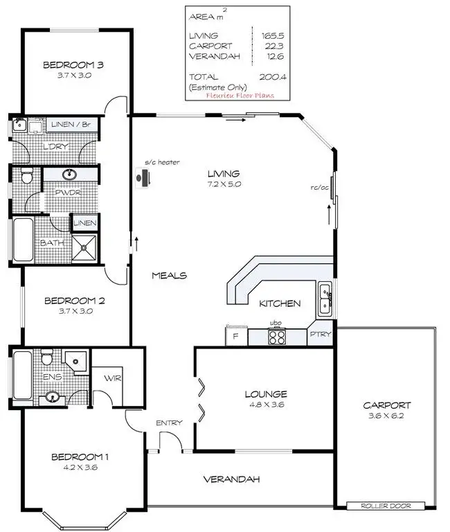 Floorplan of Homely house listing, 8 Gare Court, Victor Harbor SA 5211