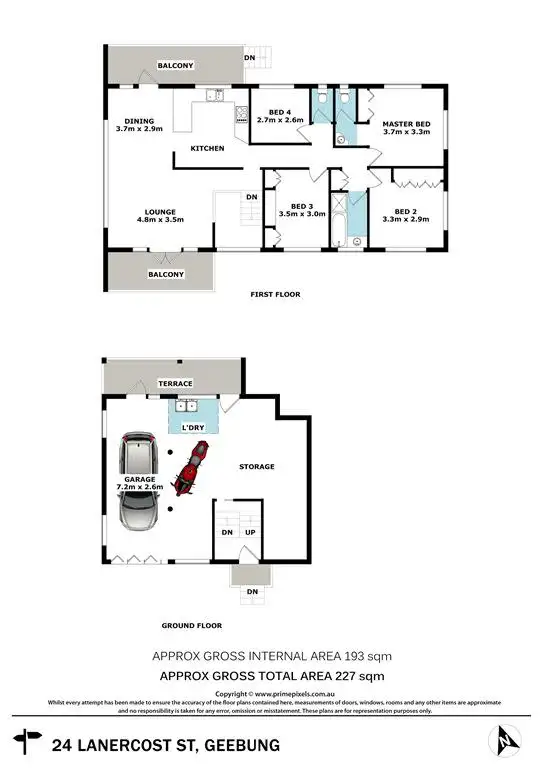 Floorplan of Homely house listing, 24 Lanercost St, Geebung QLD 4034