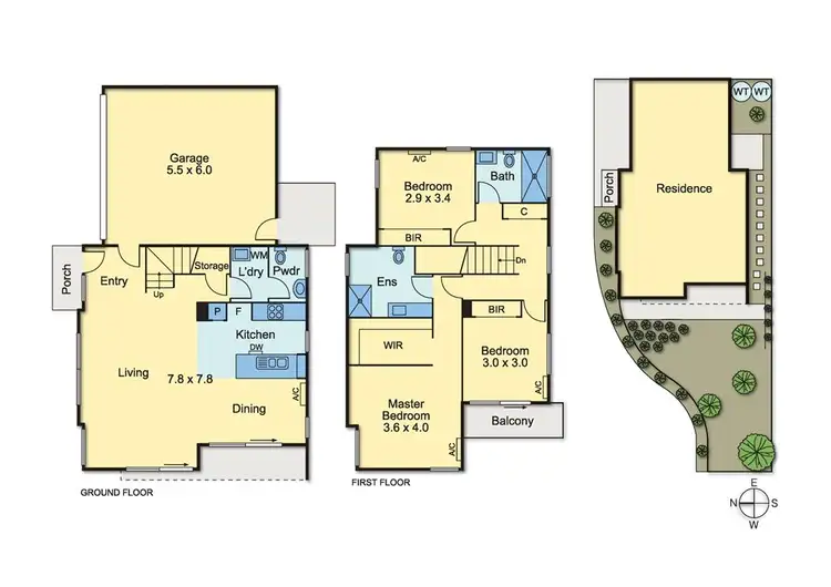 Floorplan of Homely townhouse listing, 16/21 Doncaster East Road, Mitcham VIC 3132