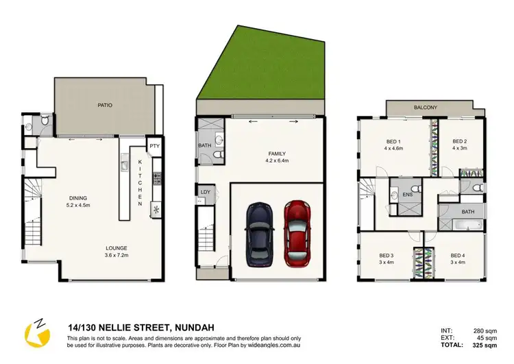 Floorplan of Homely townhouse listing, 14/130 Nellie Street, Nundah QLD 4012