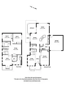 Floorplan of Homely house listing, 82 Montbrae Circuit, Narre Warren North VIC 3804
