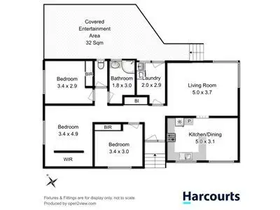 Floorplan of Homely house listing, 17 Oakley Avenue, Bridgewater TAS 7030
