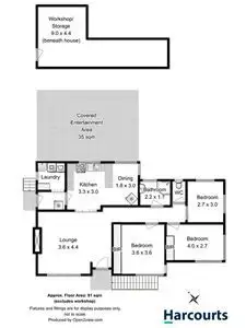 Floorplan of Homely house listing, 1424 Boyer Road, Boyer TAS 7140