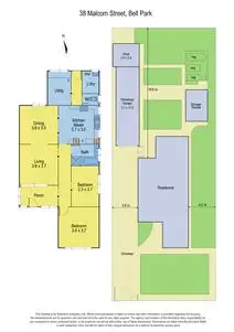 Floorplan of Homely house listing, 38 Malcolm Street, Bell Park VIC