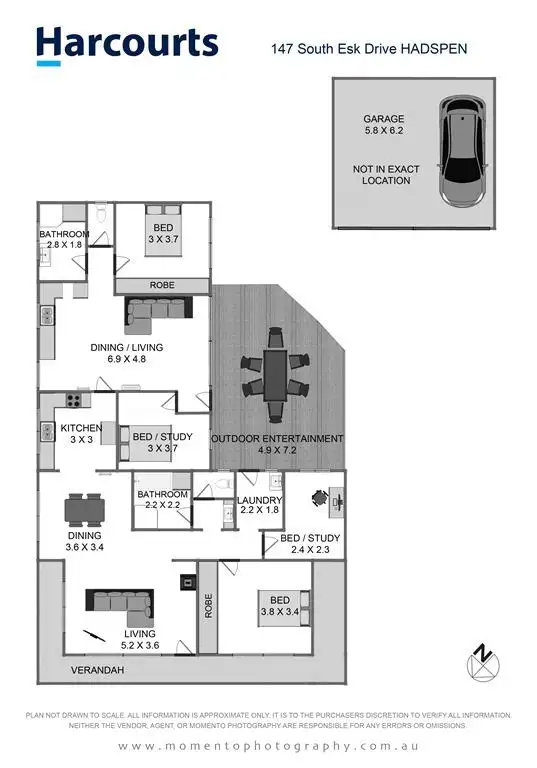 Floorplan of Homely house listing, 147 South Esk Drive, Hadspen TAS 7290