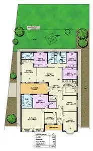 Floorplan of Homely house listing, 5 Kurrajong Court, Aberfoyle Park SA 5159