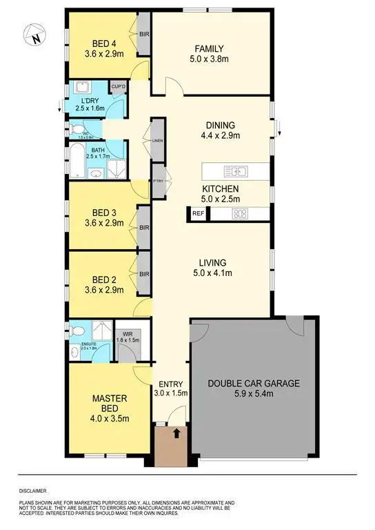 Floorplan of Homely house listing, 10 Hodge Street, Miners Rest VIC 3352