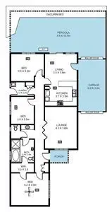 Floorplan of Homely house listing, 7B Ophir Crescent, Seacliff Park SA 5049