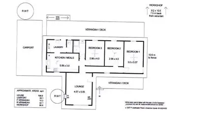 Floorplan of Homely house listing, 3 Fourth Street, Dublin SA 5501