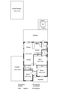 Floorplan of Homely house listing, 13 Westport Road, Balnarring VIC