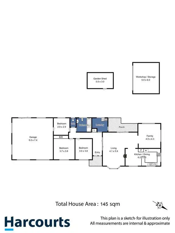 Floorplan of Homely house listing, 31 Nolan Crescent, Kingston TAS 7050
