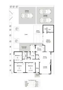 Floorplan of Homely house listing, 36 Fifth Ave, Ascot Park SA 5043