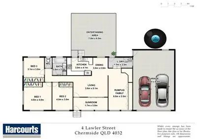 Floorplan of Homely house listing, 4 Lawler Street, Chermside QLD 4032