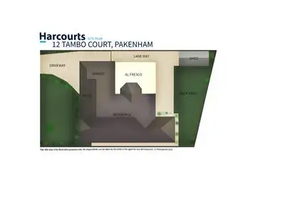 Floorplan of Homely house listing, 12 Tambo Court, Pakenham VIC 3810
