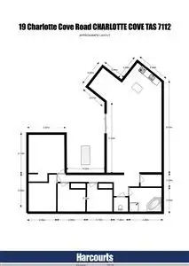 Floorplan of Homely house listing, 19 Charlotte Cove Road, Charlotte Cove TAS 7112
