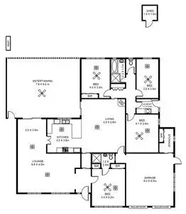 Floorplan of Homely house listing, 5 Dutton Grove, West Lakes Shore SA 5020