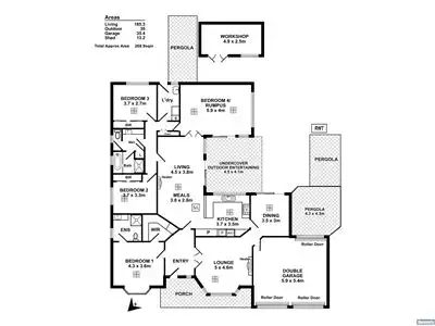 Floorplan of Homely house listing, 18 Vennachar Drive, Hallett Cove SA 5158
