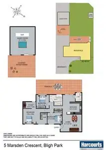Floorplan of Homely house listing, 5 Marsden Cresent, Bligh Park NSW 2756