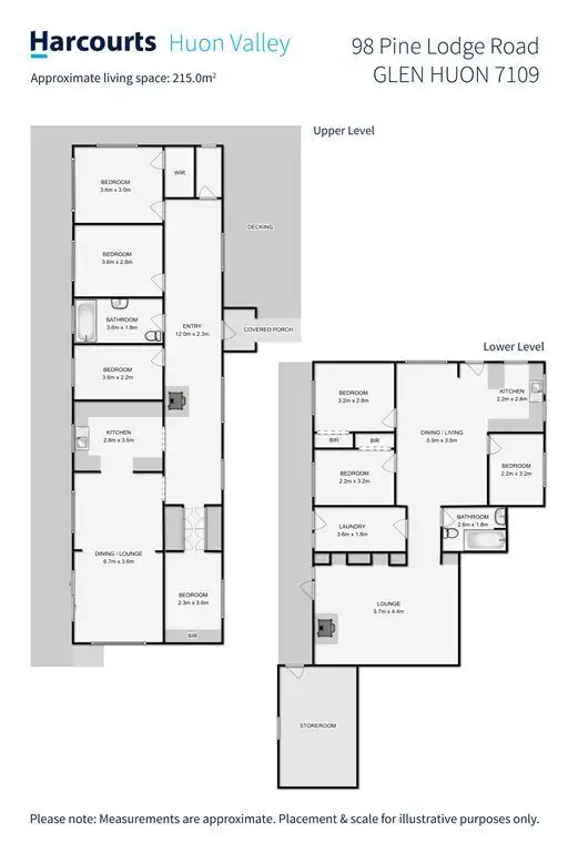 Floorplan of Homely house listing, 98 Pine Lodge Road, Glen Huon TAS 7109