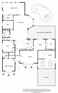 Floorplan of Homely house listing, 9 Grevillea Grove, Narellan Vale NSW 2567