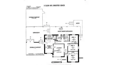 Floorplan of Homely house listing, 8 Elgin Ave, Christies Beach SA