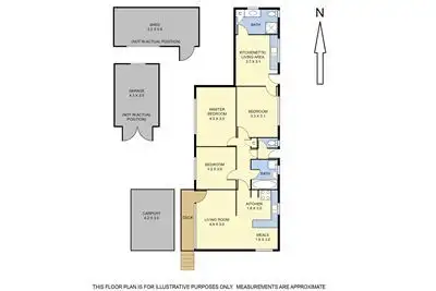 Floorplan of Homely house listing, 153 Kanooka Road, Boronia VIC 3155