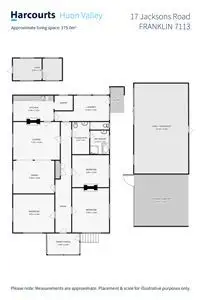 Floorplan of Homely house listing, 17 Jacksons Road, Franklin TAS 7113