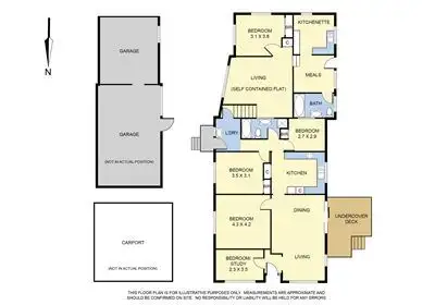Floorplan of Homely house listing, 6 Girdwood Road, Boronia VIC 3155