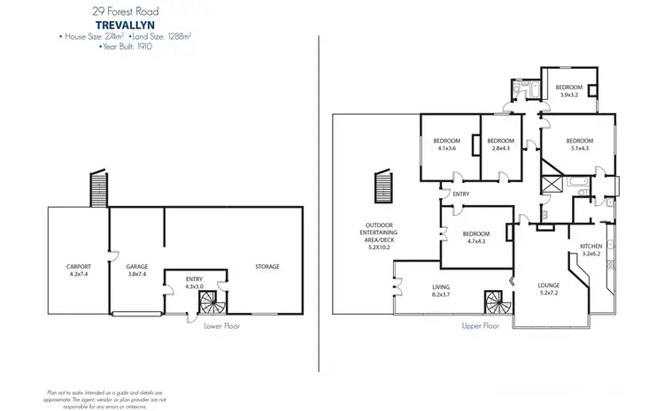 Floorplan of Homely house listing, 29 Forest Road, Trevallyn TAS 7250