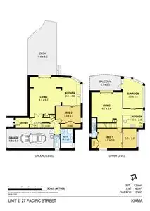 Floorplan of Homely townhouse listing, 2/27 Pacific Street, Kiama NSW 2533