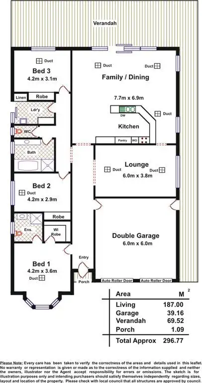 Floorplan of Homely house listing, 18 Bishop Place, Northgate SA 5085