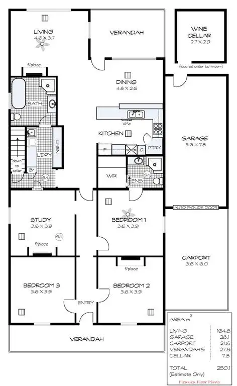 Floorplan of Homely house listing, 2 Freeling Street, Port Elliot SA 5212