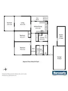 Floorplan of Homely house listing, 15 Lake Vue Parade, Midway Point TAS 7171