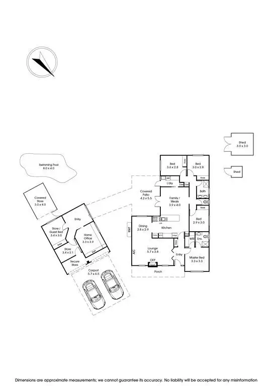 Floorplan of Homely house listing, 5 De Wint Court, Scoresby VIC 3179
