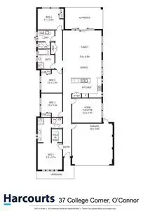 Floorplan of Homely house listing, 37 College Corner, O'connor WA 6163