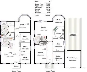 Floorplan of Homely house listing, 73 Navigator Drive, Northgate SA 5085