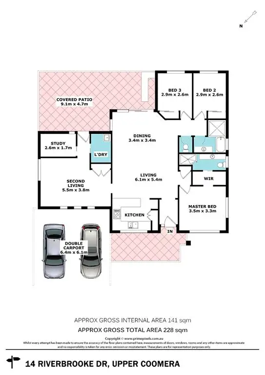 Floorplan of Homely house listing, 14 Riverbrooke Drive, Upper Coomera QLD 4209