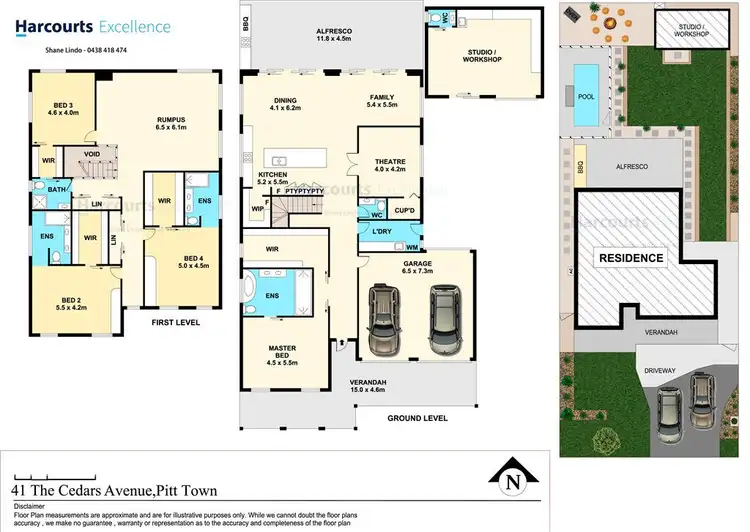 Floorplan of Homely house listing, 41 The Cedars Avenue, Pitt Town NSW 2756