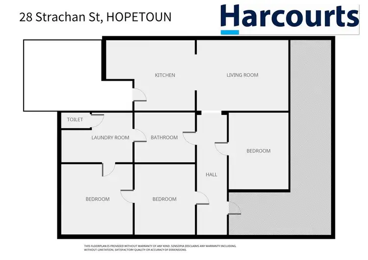 Floorplan of Homely house listing, 28 Stranchan, Hopetoun VIC 3396