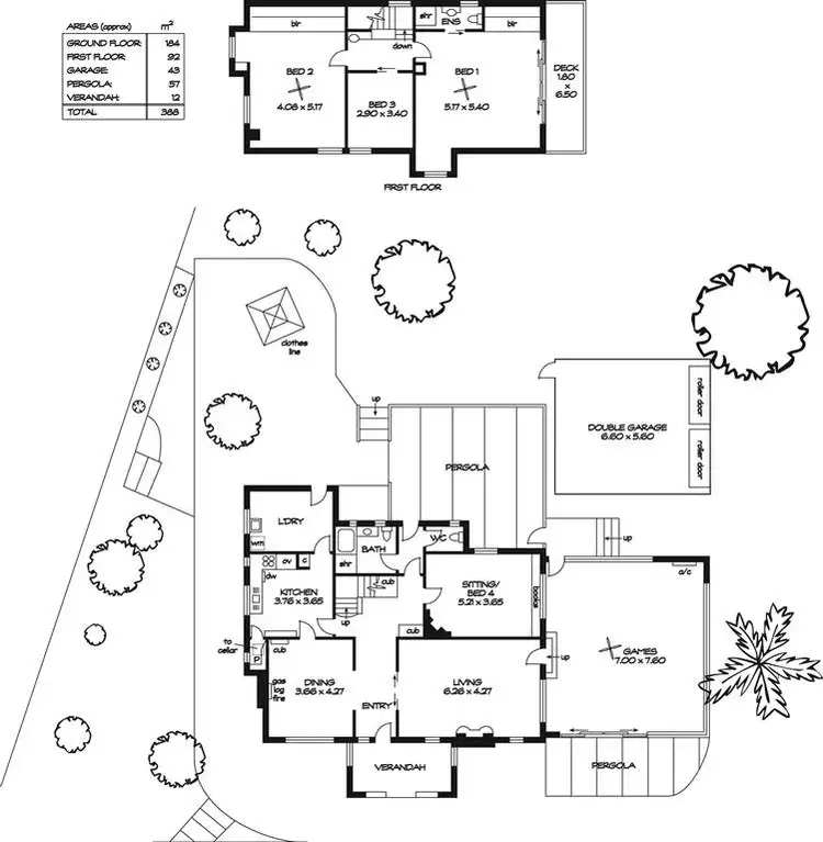 Floorplan of Homely house listing, 11 Pine Avenue, Kingston Park SA 5049