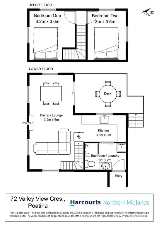 Floorplan of Homely unit listing, 72 Valley View Crescent, Poatina TAS 7302