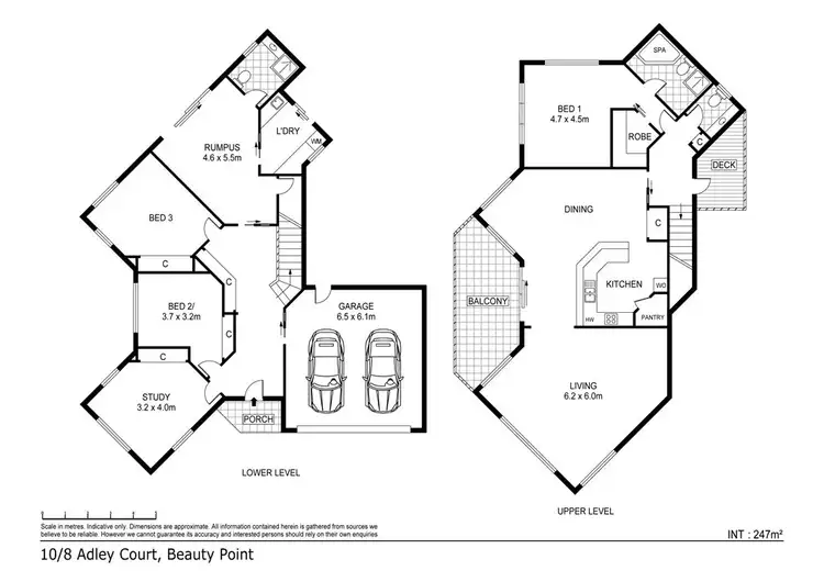 Floorplan of Homely house listing, 8 Adley Court, Beauty Point TAS 7270
