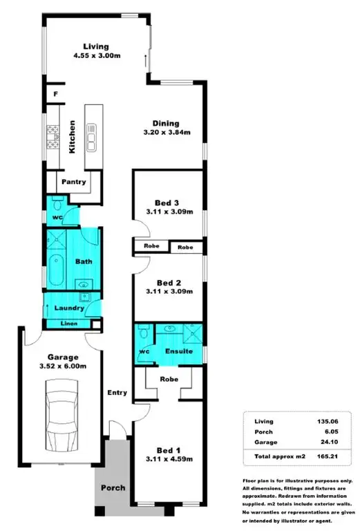 Floorplan of Homely house listing, 11 Poole Street, Gawler East SA 5118