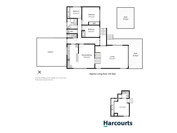 Floorplan of Homely house listing, 4 Honolulu Street, Midway Point TAS 7171