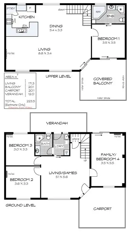 Floorplan of Homely house listing, 10 McLeod Road, Middleton SA 5213