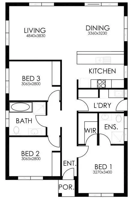 Floorplan of Homely house listing, 241 Spring Farm Estate, Kingston TAS 7050