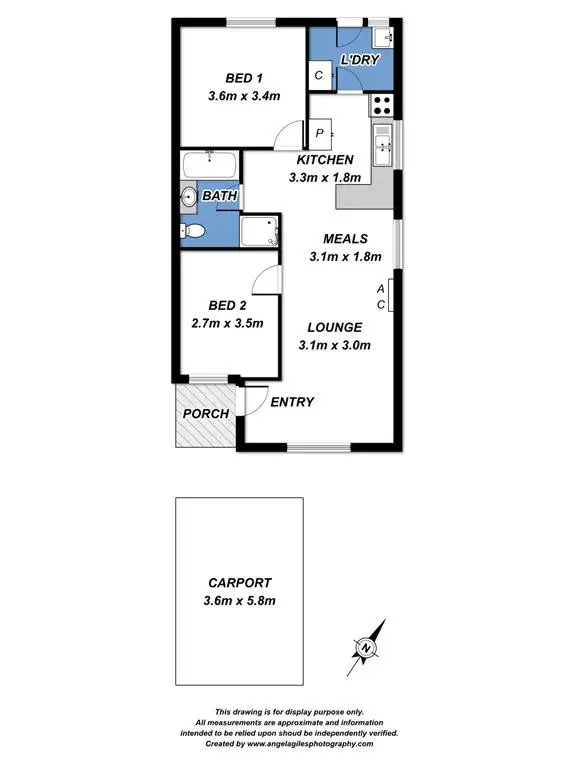 Floorplan of Homely house listing, 2/2 Loveday Street, Goolwa SA 5214