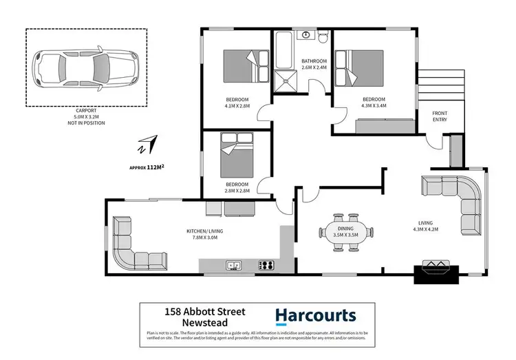 Floorplan of Homely house listing, 158 Abbott Street, Newstead TAS 7250