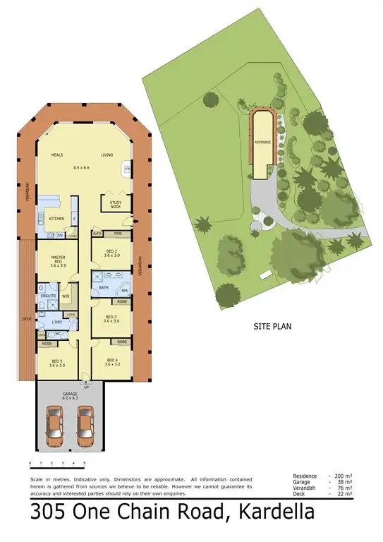 Floorplan of Homely house listing, 305 One Chain Road, Kardella VIC 3951